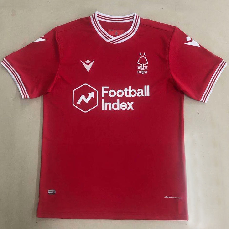 2020 21 Nottingham Forest Home Red Fans Soccer Jersey
