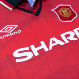 1994/96 M Utd Home Retro Soccer Jersey