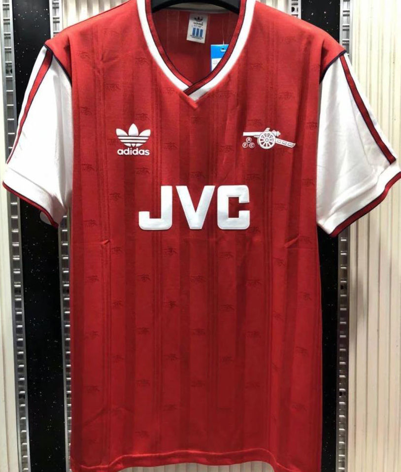 1988/89 ARS Home Red Retro Soccer Jersey