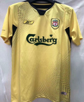 2004-2005 LFC Away Yellow Retro Soccer Jersey