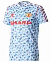 1990-1992 M Utd Away Retro Soccer Jersey