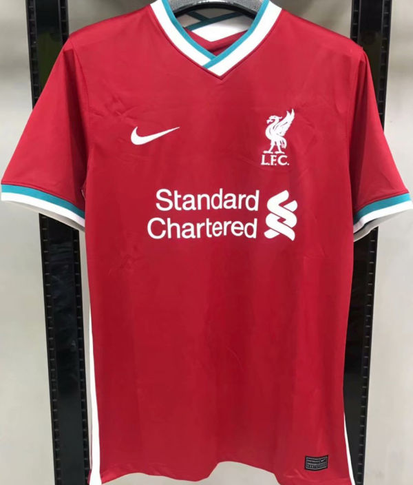 2020/21 LIV 1:1 Quality Home Red Fans Soccer Jersey