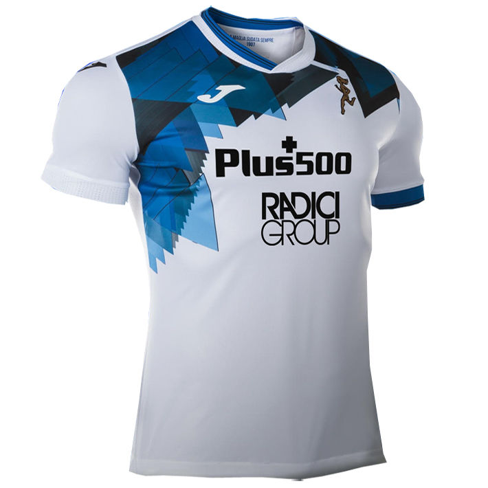 2020 21 Atalanta Away White Fans Soccer Jersey