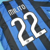 2009/10 In Milan Home Retro Soccer Jersey（胸前有绣欧冠决赛小字）