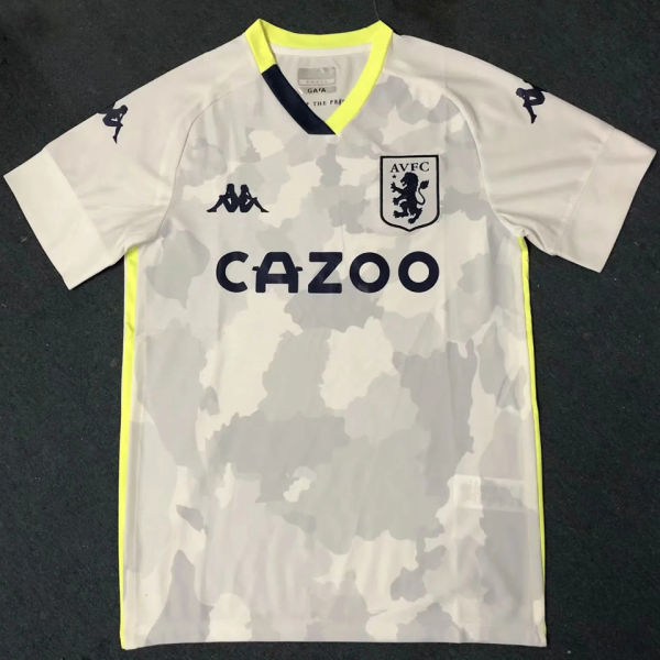 2020/21 Aston Villa Third White Fans Soccer Jersey