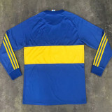 1981 Boca Home Retro Long Sleeve Soccer Jersey