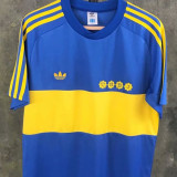 1981 Boca Home Retro Soccer Jersey