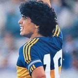 1981 Boca Home Retro Soccer Jersey