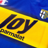 2001/2002 Parma Home Yellow Retro Soccer Jersey