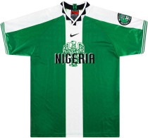 1996 Nigeria Home Green Retro Soccer Jersey