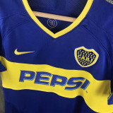 2003/2004 Boca Home Retro Soccer Jersey