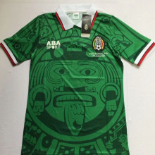 1998 Mexico Home Retro Soccer Jersey