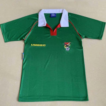 1994 Bolivia Home Green Retro Soccer Jersey