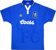 1997/98 CFC Home Blue Retro Soccer Jersey