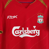 2005/06 LFC Home Red Retro Soccer Jersey