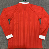 1993-1995 LFC Home Red Long Sleeve Retro Soccer Jersey
