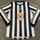 1997/99 Newcastle Home Long Sleeve Retro Soccer Jersey
