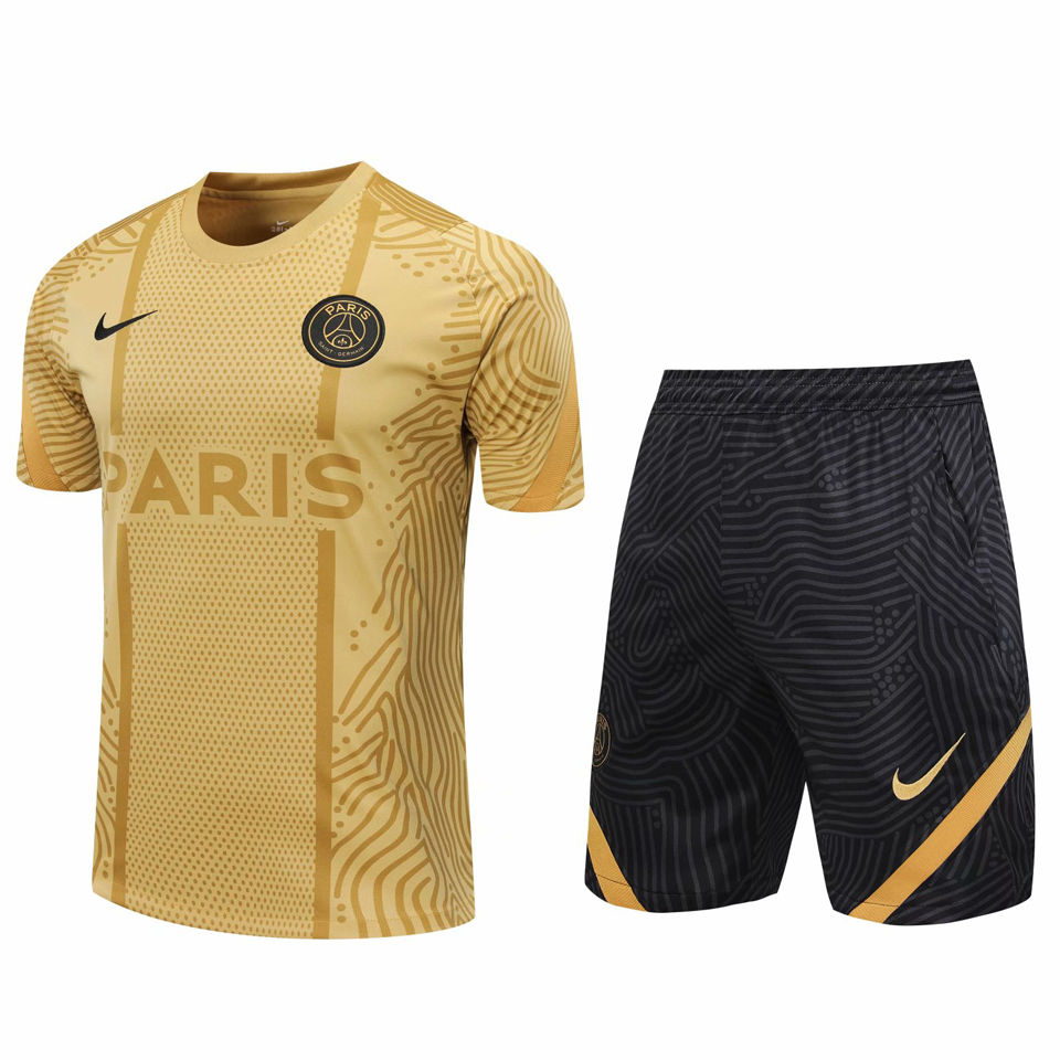 2020/21 PSG Golden Short Training Jersey(A Set)