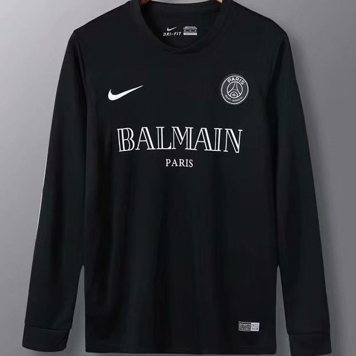 2020/21 PSG Black Long Sleeve Training Jersey