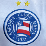 1998/99 Bahia Home White Retro Soccer Jersey