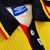 1996-98 Scotland Yellow Retro Soccer Jersey