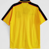 1996-98 Scotland Yellow Retro Soccer Jersey