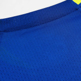 2021 Brazil Away Blue Training Soccer Jersey