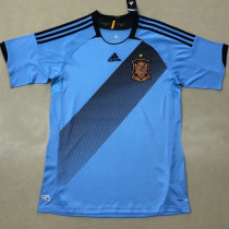 2012 Spain Away Blue Retro Soccer Jersey