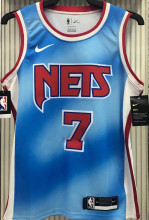 Nets DURANT #7 Limited Edition Blue NBA Jerseys Hot Pressed