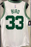 Celtics BIRD #33 White NBA Jerseys Hot Pressed