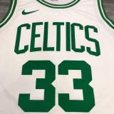 Celtics BIRD #33 White NBA Jerseys Hot Pressed