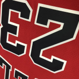 Bulls Jordan #23 Red NBA Jerseys Hot Pressed