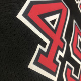 Bulls JDRDAN #45 Black NBA Jerseys Hot Pressed