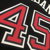 Bulls JDRDAN #45 Black NBA Jerseys Hot Pressed