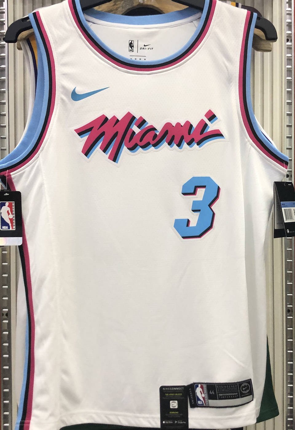 white wade jersey
