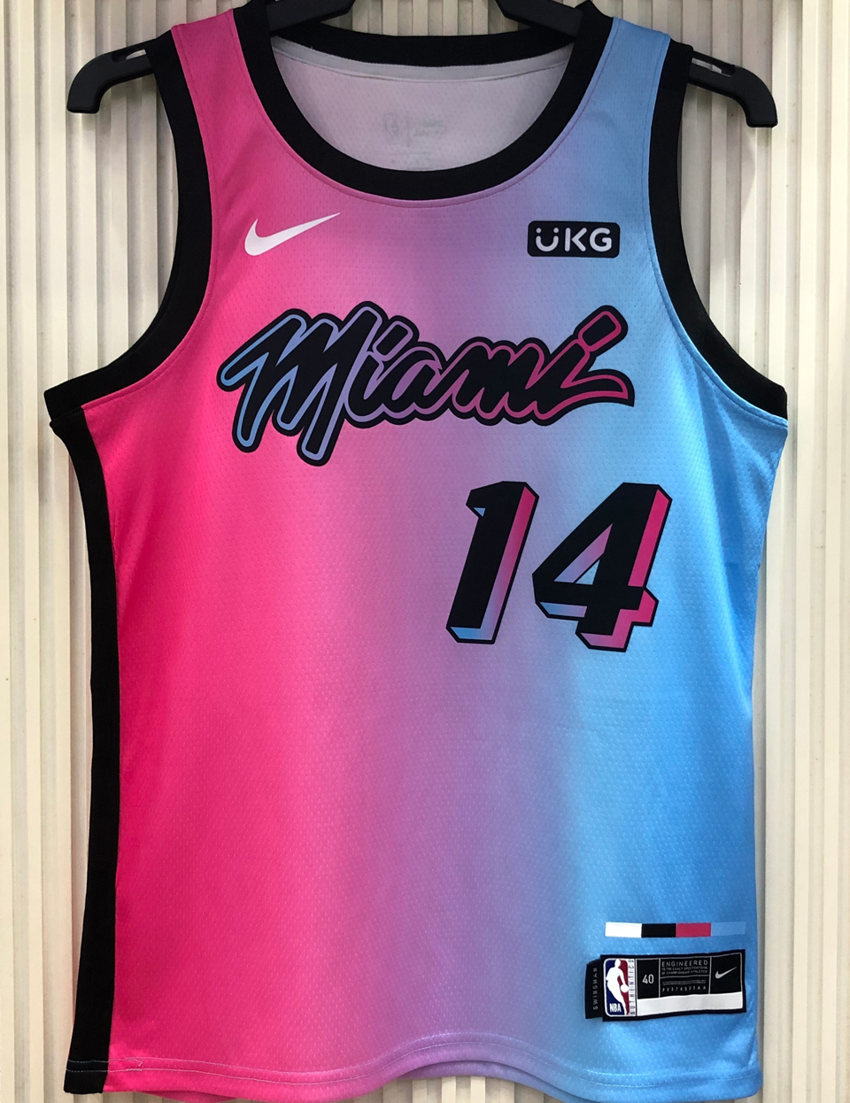 hot pink miami heat jersey