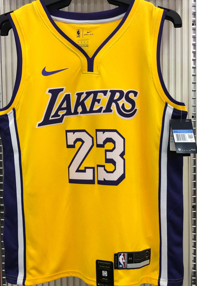 La Lakers James 23 V Neck Yellow Nba Jerseys Hot Pressed