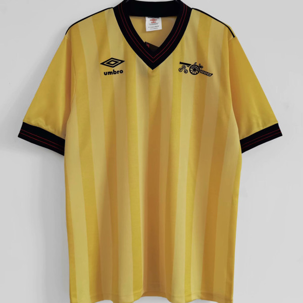 1983/1986 ARS Away Yellow Retro Soccer Jersey