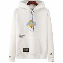 2021 Lakers Aape NBA White Hoody