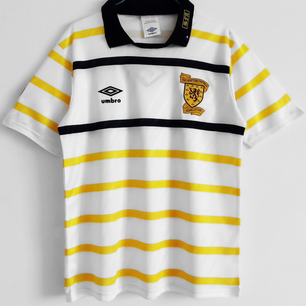 1988/1991 Scotland Away Retro Soccer Jersey