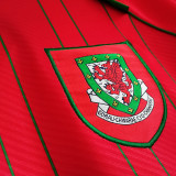 1994/96 Wales Home Red Retro Soccer Jersey