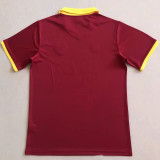 1989/90 Roma Red Home Retro Soccer Jersey