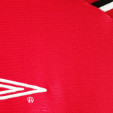 2000/02 M Utd Home Red Retro Soccer Jersey