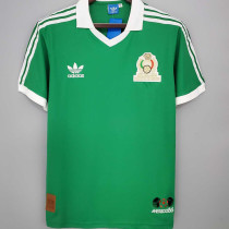 1986 Mexico Home Retro Soccer Jersey