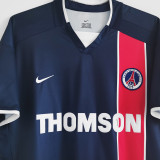 2002/2003 PSG Home Retro Soccer Jersey