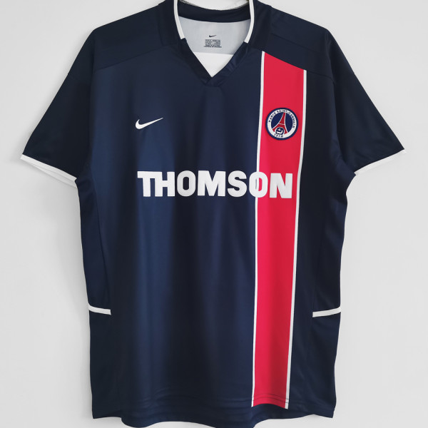 2002/2003 PSG Home Retro Soccer Jersey