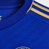 2012/13 CFC Home Blue Long Sleeve Retro Soccer Jersey