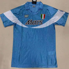 1990/91 Napoli Special Blue Retro Soccer Jersey