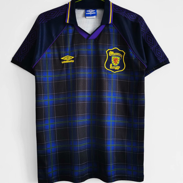 1994/1996 Scotland Home Retro Soccer Jersey