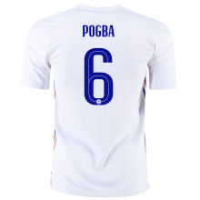 POGBA #6 France Away 1:1 Quality Fans Soccer Jersey 2020/21